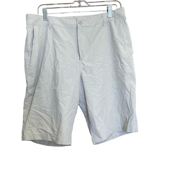 Goodfellow Every Wear 9" Slim Fit Flat‎ Front Chino Shorts Size 33 Light Khaki - Picture 1 of 8